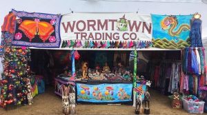 Wormtown Trading Co. booth