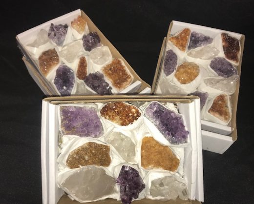 Crystals, mixed box